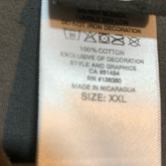 Y2K Woman’s Harley-Davidson 3/4 Sleeve Tee Shirt XXL 12/14/16 Retro Vintage - Picture 7 of 10